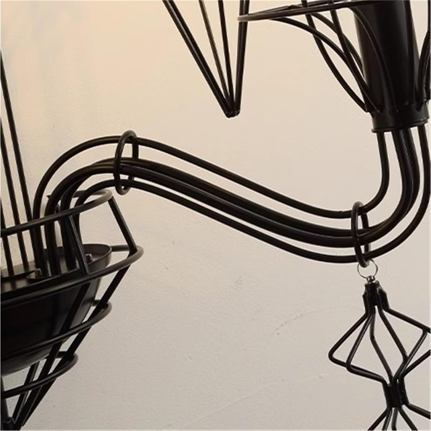 French Retro Wall Light Industrial Candle Wall Lamp LED Iron Mounted Lights Hallway Hotel Bedroom Bedside Lamps Durable(Warm White (2700-3500K))