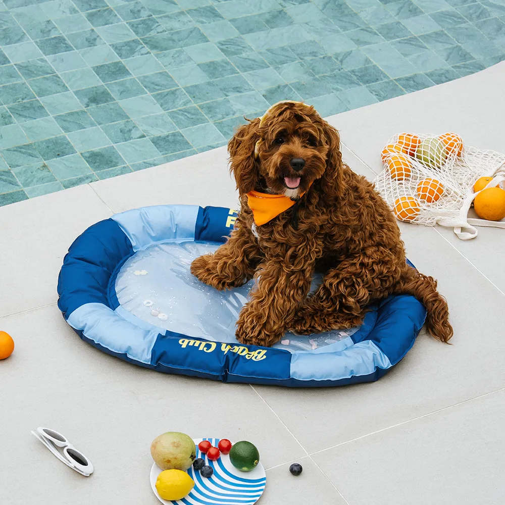 Water-Filled Cooling Mat for Dogs Floating Dog Bed - Chill Nest