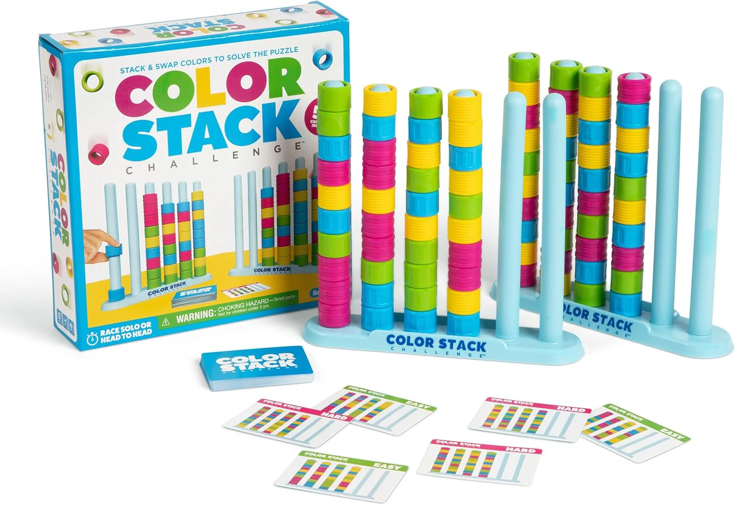 Color Stack Challenge - Fast-Paced Color Matching Puzzle Game for Parties and Family Night