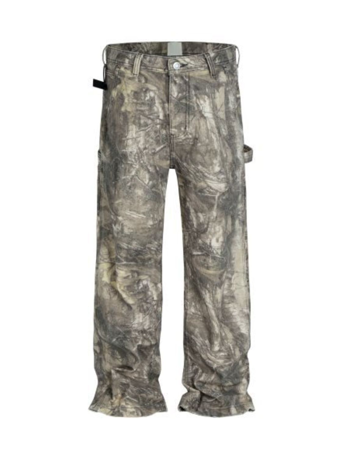Men’s Twig Camouflage Distressed Jeans