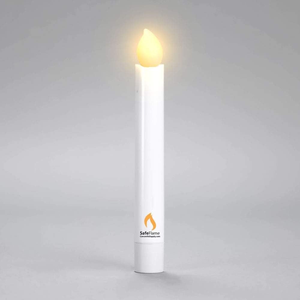 Concordia Supply SafeFlame LED Candlesticks - 6