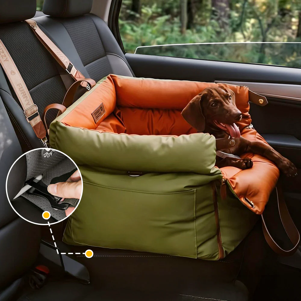 Urban Voyager ISOFIX Dog Car Seat with LATCH System