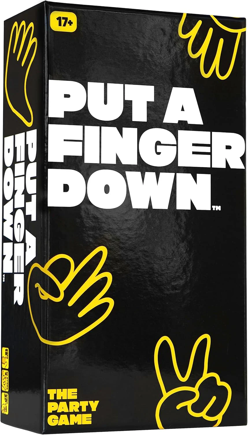 Put A Finger Down - Hilarious Party Card Game for Groups, Fun Social Icebreaker with 400 Cards