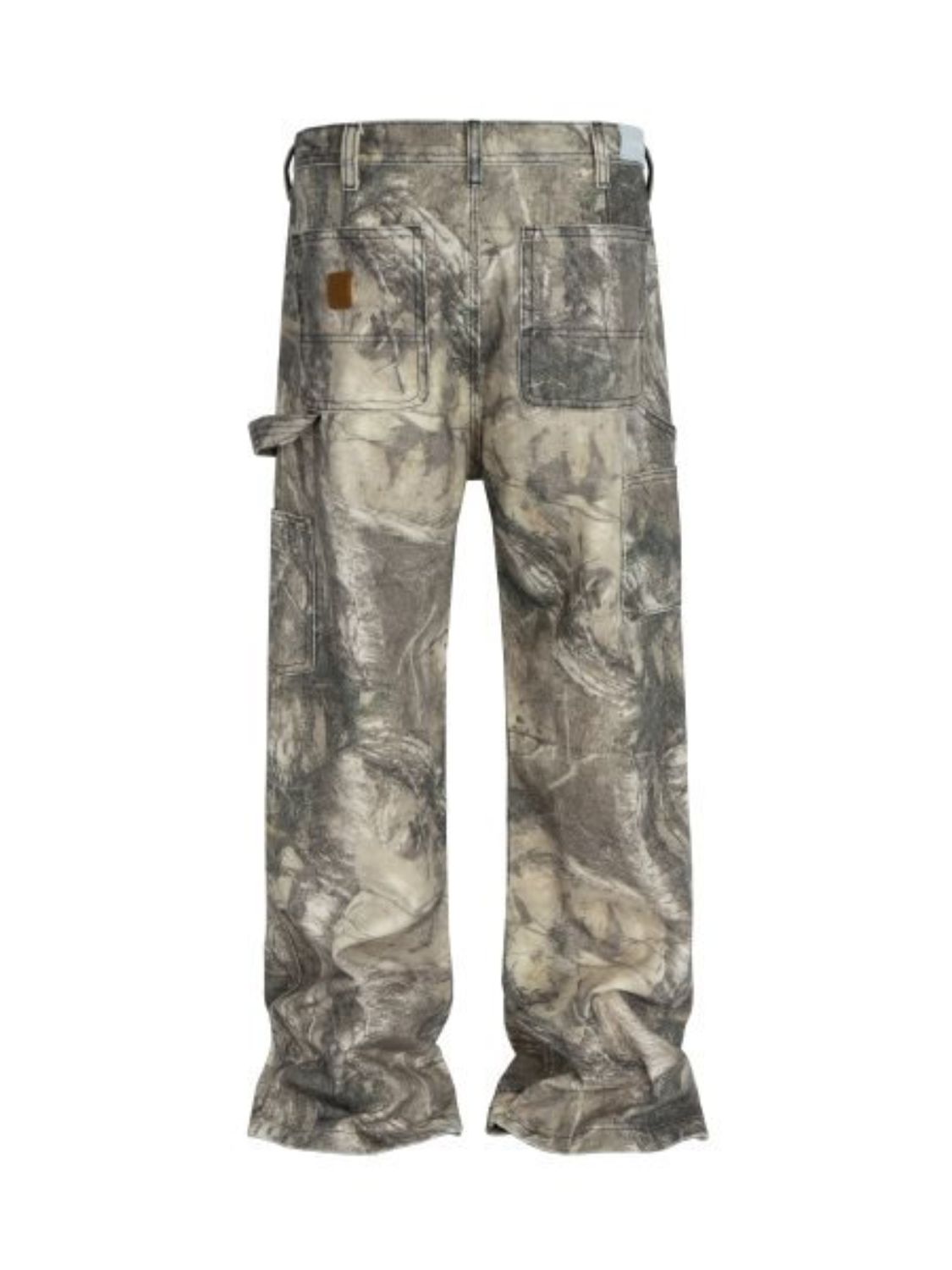 Men’s Twig Camouflage Distressed Jeans