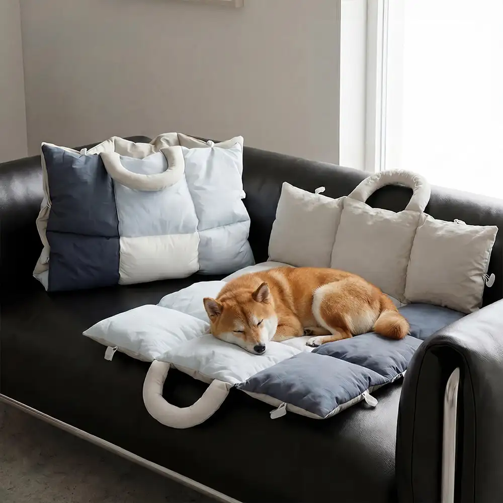 2 In 1 Multifunctional Water-Repellent Pet Mat Puppy Carrier Bag