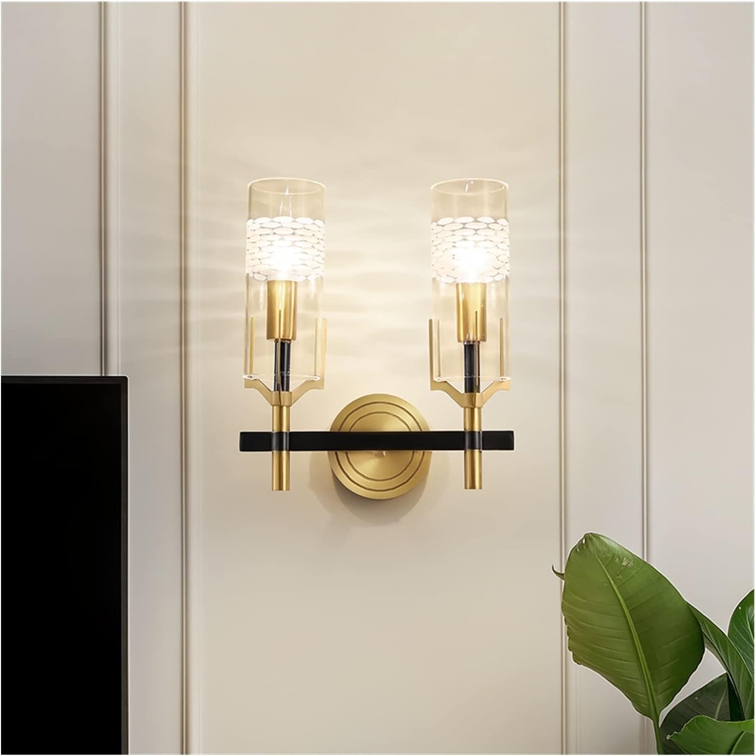 Classical Wall Lamps Living Room Bedroom Dresser Mirror lamp Candle(Cool White,Warm White)