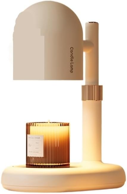 Candle Warmer Dimmable Light Control Warmer Melting Candle Lamp Wax for Bedroom Halogen Bulb for Scented Aroma Candle(EU Plug)
