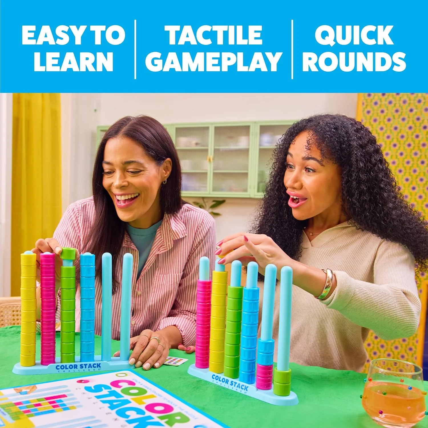 Color Stack Challenge - Fast-Paced Color Matching Puzzle Game for Parties and Family Night